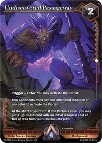 Undiscovered Passageway - Unrivaled - Alpha Clash card