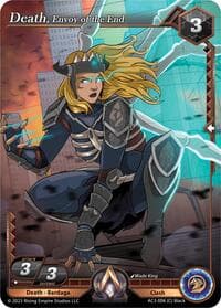Death, Envoy of the End - Unrivaled - Alpha Clash card