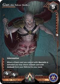 Gur, the Silent Stalker - Unrivaled - Alpha Clash card