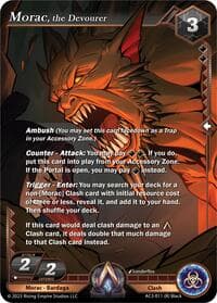 Morac, the Devourer - Unrivaled - Alpha Clash card