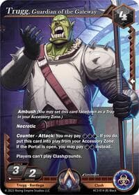 Trugg, Guardian of the Gateway - Unrivaled - Alpha Clash card