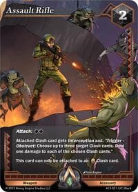 Assault Rifle - Unrivaled - Alpha Clash card