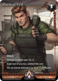 Tactical Vest - Unrivaled - Alpha Clash card