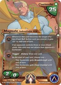 Magnate, Indomitable Will - Unrivaled - Alpha Clash card