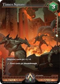 Times Square - Unrivaled - Alpha Clash card