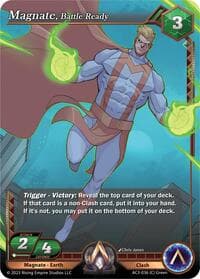 Magnate, Battle Ready - Unrivaled - Alpha Clash card