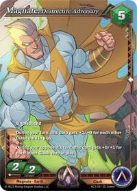 Magnate, Destructive Adversary - Unrivaled - Alpha Clash card