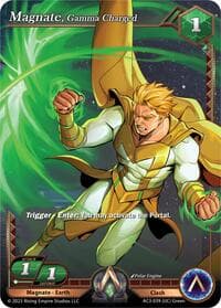 Magnate, Gamma Charged - Unrivaled - Alpha Clash card