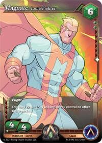 Magnate, Lone Fighter - Unrivaled - Alpha Clash card