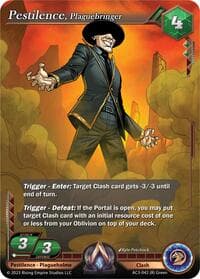 Pestilence, Plaguebringer - Unrivaled - Alpha Clash card