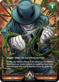 Plagueforged Scrap - Unrivaled - Alpha Clash card