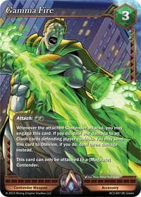 Gamma Fire - Unrivaled - Alpha Clash card