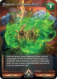 Magnate's Gamma Vice - Unrivaled - Alpha Clash card