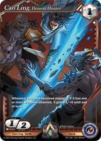Cao Ling, Demon Hunter - Unrivaled - Alpha Clash card