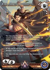 Cao Ling, the Huntsman - Unrivaled - Alpha Clash card
