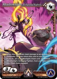 Shadowlight, Eclipsing Fighter - Unrivaled - Alpha Clash card