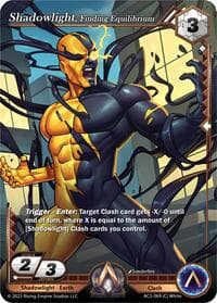 Shadowlight, Finding Equilibrium - Unrivaled - Alpha Clash card