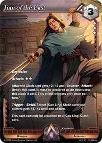 Jian of the East - Unrivaled - Alpha Clash card