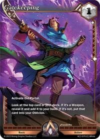 Gatekeeping - Unrivaled - Alpha Clash card