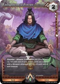 Enlightened Focus - Unrivaled - Alpha Clash card