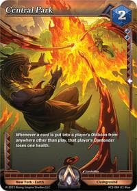 Central Park - Unrivaled - Alpha Clash card
