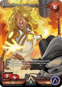 Flare, Breaking Point - Unrivaled - Alpha Clash card
