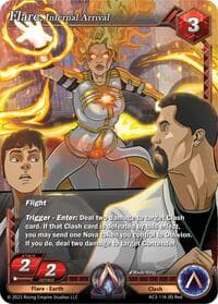 Flare, Infernal Arrival - Unrivaled - Alpha Clash card