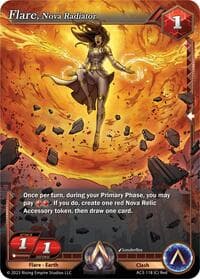Flare, Nova Radiator - Unrivaled - Alpha Clash card