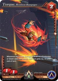 Torque, Resilent Rampager - Unrivaled - Alpha Clash card