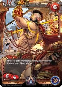 War, Battle Paragon - Unrivaled - Alpha Clash card