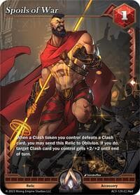 Spoils of War - Unrivaled - Alpha Clash card