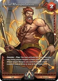 Metal Manipulation - Unrivaled - Alpha Clash card