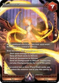 Supernova - Unrivaled - Alpha Clash card