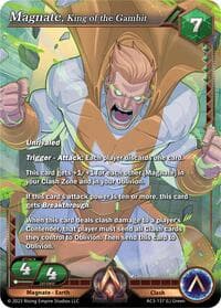 Magnate, King of the Gambit - Unrivaled - Alpha Clash card