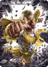 Magnate, Destructive Adversary (Iconic Art) - Unrivaled - Alpha Clash card