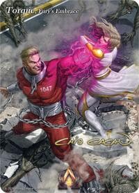Torque, Fury's Embrace (Iconic Art) - Unrivaled - Alpha Clash card