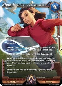 Shugaboo, Trusted Companion - Unrivaled - Alpha Clash card