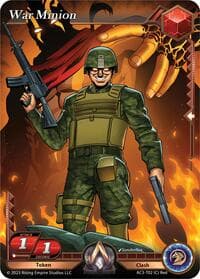 War Minion - Unrivaled - Alpha Clash card