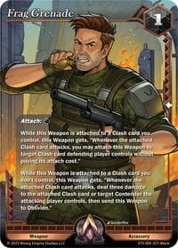 Frag Grenade - Unrivaled - Alpha Clash card