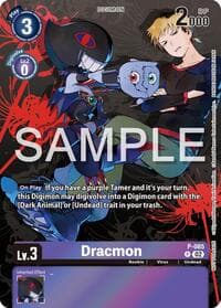 Dracmon - P-085 (Official Tournament Pack Vol.13) - Digimon Promotion Cards - Digimon Card Game card