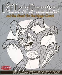 Killer Bunnies and the Quest for the Magic Carrot - Stainless Steel Booster - PlayRoom Entertainment - Boardgames card