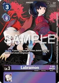 Labramon - P-080 (Official Tournament Pack Vol.13) - Digimon Promotion Cards - Digimon Card Game card