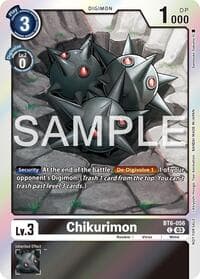 Chikurimon - BT6-056 (Official Tournament Vol.13 Winner Pack) - Double Diamond - Digimon Card Game card