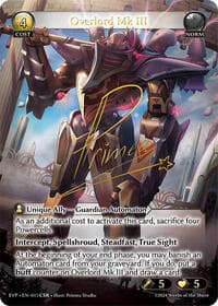 Overlord Mk III - Promotional Cards - Grand Archive TCG card