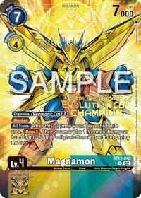 Magnamon - BT13-040 (2024 Evolution Cup Champion) - Versus Royal Knights - Digimon Card Game card