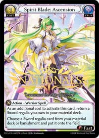 Spirit Blade: Ascension - Promotional Cards - Grand Archive TCG card