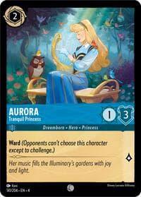Aurora - Tranquil Princess - Ursula's Return - Disney Lorcana card
