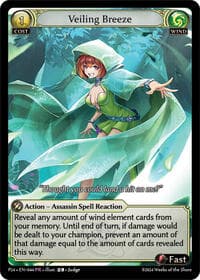 Veiling Breeze - Promotional Cards - Grand Archive TCG card