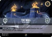 The Wall - Border Fortress (Enchanted) - Ursula's Return - Disney Lorcana card