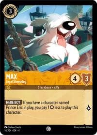 Max - Loyal Sheepdog - Ursula's Return - Disney Lorcana card